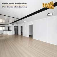 Casa Contenedor Plegable y Expandible de 20 pies/40 pies, Moderna, Prefabricada, de 2 a 5 Dormitorios, Directo de Fábrica, para Hotel, Apartamento, Oficina o Edificio