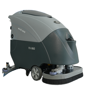 Handheld Ride-on <b>Floor</b> Scrubber Dryer <b>Machine</b> Mini Automatic Industrial <b>Cleaning</b> Scrubbing Brush for Commercial Use <b>Floor</b> Scrubb - Product Image 1