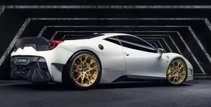 Kit de Carrocería con Alerón de Fibra de Carbono Estilo 458 V, Nuevo, Parachoques para 458, para Convertible con Techo Rígido 2010-2014 - Product Image 5