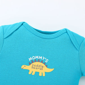 Conjunto de 5 Bodys de Manga Corta de Alta Calidad para Bebé, Ropa de Bebé, Mono de Algodón, Ropa de Boutique para Niños - Product Image 3