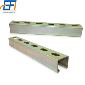 Profilé en acier galvanisé <span class=keywords><strong>professionnel</strong></span>, profilé en acier de type C, prix de l'acier de canal, canal perforé - Product Image 1