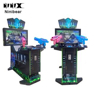 Factory Wholesale Hot Selling Fire Full Open 42-inch LCD 3-in-1 Video Shooting Simulator Adult Shooting Machine Equipment - Product Image 1