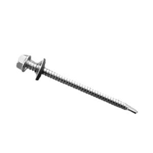 Vis autoperceuse à tête hexagonale en acier inoxydable GL/acier au carbone de haute qualité, finition oxyde noir, marque OEM, résistance au vent 60 m/s - Product Image 5