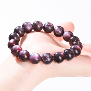 JD Natural <strong>Unique</strong> 5A Purple Lepidolite Classic Unisex Bracelet Stone Beads Soothing Amulet Stunning Lilac Hue <strong>Jewelry</strong> - Product Image 6