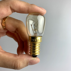 <span class=keywords><strong>E14</strong></span> ST26 <span class=keywords><strong>25W</strong></span> 220V ~ 240V <span class=keywords><strong>Ampoule</strong></span> pour <span class=keywords><strong>four</strong></span> <span class=keywords><strong>Ampoule</strong></span> résistante à la chaleur 300'C - Product Image 1