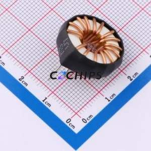 XR6826TS100MH1L ตัวเหนี่ยวนำแบบวงแหวนสี / ตัวเหนี่ยวนำแบบ Through-Hole (THT), ขนาดเส้นผ่านศูนย์กลาง 23 มม. ความเหนี่ยวนำ 10uH ค่าความคลาดเคลื่อน 10% กระแสไฟ 7.8A 10A - Product Image 2