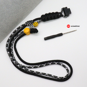 Cordon de cou tressé coloré pour montre Little Genius Z11/Z10, 40-90cm, en nylon réglable, ferme, durable, anti-perte, Z1S/Q1A/D3 - Product Image 2