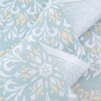 Nappe de mariage crocheté à la main, vente en gros, de luxe, personnalisé, blanc, bleu, nappe bohème