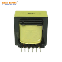 Transformateur d'alimentation UPS haute fréquence vertical à noyau de ferrite EE4220, montage sur bobine PCB pour système SMPS informatique
