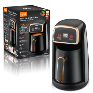 Cafetera Turca de 600W con Capacidad de 300ml, Control Preciso de Temperatura y Multiusos para Bebidas Calientes - Product Image 1