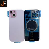 Vente en gros de coques arrière en verre de remplacement pour téléphone portable JF pour 15/15 Plus avec design à barres