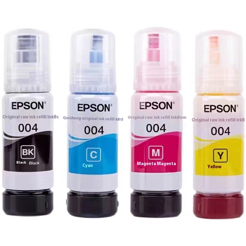 Для Epson 004 для заправки чернил оригинальный и совместимый для моделей L3118 L3153 L3256 L3258 L3219 L3253