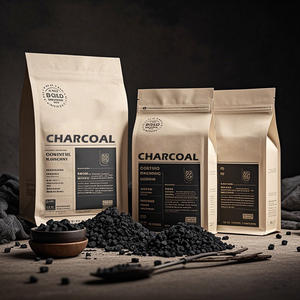 Sac en plastique de charbon de bois étanche à haute barrière en plastique avec logo personnalisé 3kg 4kg 5kg sac de charbon laminé en plastique - Product Image 2