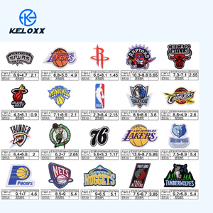 โรงงาน KUAIQIU ผลิตโดยตรง แพทช์ปักโลโก้ทีม <span class=keywords><strong>NBA</strong></span> คุณภาพสูง ติดด้วยเตารีด ผลิตจากโพลีเอสเตอร์ สำหรับแฟนบาสเกตบอล อุปกรณ์กีฬา - Product Image 2