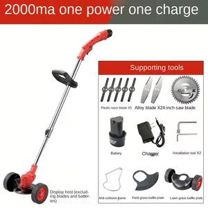 Taladro inalámbrico, Nuevo, Eléctrico, de Alta Calidad, Cortacésped Automático Inalámbrico de Metal y Nylon con Batería de Litio, Cortadora de Césped Eléctrica, Inalámbrica - Product Image 2