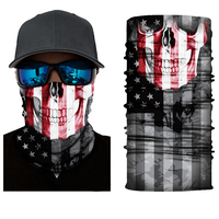 Écharpe africaine sans couture pour femmes, foulard, Bandana, cyclisme, multifonctionnel, coloré, sans couture, personnalisable, chauffe-cou/guêtre