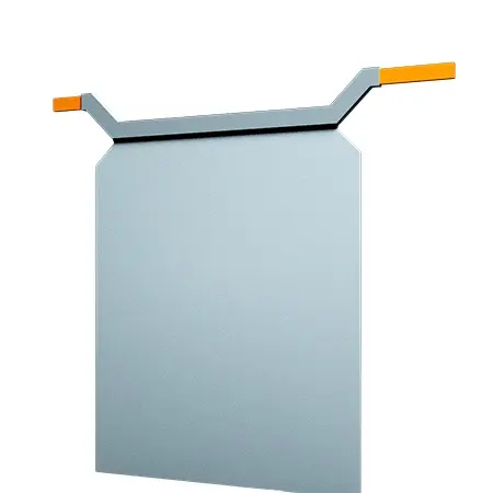 Placa de anodo de plomo y plata de alta calidad, para refinación de electrólisis de cobre (Cu)