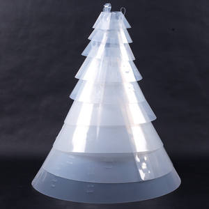 Venta al por mayor de fábrica <span class=keywords><strong>Collar</strong></span> de cono de recuperación de mascotas antimordedura ajustable <span class=keywords><strong>Collar</strong></span> isabelino transparente para perros gatos - Product Image 6