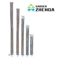 Tuteurs de jardin en bambou pour tomates, haricots, fleurs, arbres et plantes grimpantes en pot - Lumineux 180cm