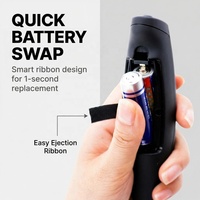 Espumador de Leche Eléctrico Automático Culi MF460 de Acero Inoxidable, a Batería, Ecológico, Reutilizable, de Grado Alimenticio, Portátil y Compacto