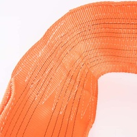 Fabrika 1's 1-10 Ton renk kodlu Polyester kaldırma kemer sapanlar dokuma sonsuz desen düz Web kaldırma kayışı vinç kullanımı için