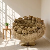 Fauteuil d'appoint en tissu OEM/ODM, directement de l'usine, avec rembourrage en éponge haute densité, confortable, pour chambre et appartement