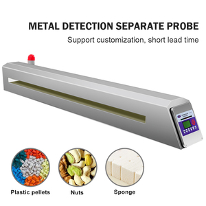 Промышленный конвейерный металлодетектор для чайных пакетиков, высокочувствительное оборудование для контроля безопасности пищевых продуктов, обнаружение стали - Product Image 2