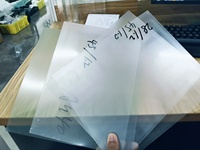 Panneau PC dépoli semi-transparent anti-reflet, panneau plastique pour fenêtre, vente en gros, découpe sur mesure