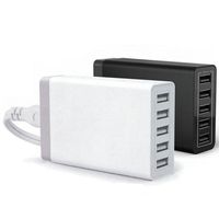 Câble d'alimentation US/EU/AU/UK, best-seller, chargeur mural multiport rapide 5V 6A 30W 5 USB, adaptateur de charge rapide USB