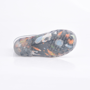 Bottes de pluie en PVC pour enfants, simples, imperméables, imprimées avec des astronautes et des fusées - Product Image 5