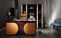 Nouveau mobilier de bureau design italien table de bureau de direction pour bureau à domicile de luxe moderne