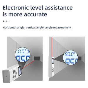 Máy đo khoảng cách laser 40 mét siêu mỏng chiều dài cơ thể đo khối lượng tính toán đo khoảng cách laser - Product Image 5