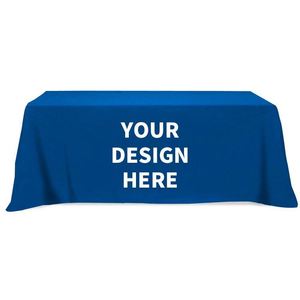 Nappe de table personnalisée imprimée pour salon professionnel, 4, 6, 8, 10 pieds, avec logo de marque – Promotion Publicitaire - Product Image 5