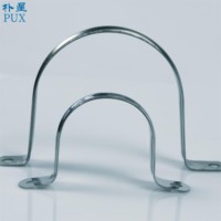 2024 PUX vente en gros U pinces de tuyau avec caoutchouc U forme R forme 304 acier inoxydable tuyau d'eau Tube fil Clips pinces
