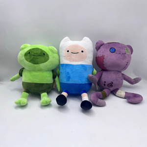 Nuevo Producto Adventure Time, Peluche <span class=keywords><strong>de</strong></span> <span class=keywords><strong>Finn</strong></span> Lemon Grab Hamburger con Relleno <span class=keywords><strong>de</strong></span> Algodón PP, 31cm-50cm, Unisex - Product Image 1