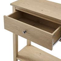 Table console en bois moderne élégante contemporaine, meubles de salon, caractéristiques de rangement pour appartement, villa, hall d'hôtel, entrée