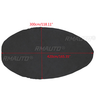 420x300cm Jet Ski bateau couverture 210D étanche pare-soleil Anti neige motomarine bateau couverture pour Yamaha WaveRunner EXR/VX Cruiser