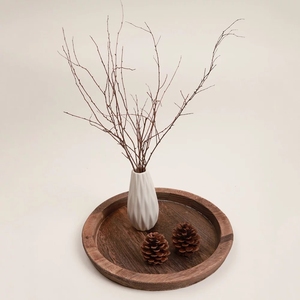 <span class=keywords><strong>Vassoio</strong></span> in legno <span class=keywords><strong>portacandele</strong></span> piccolo piatto decorativo in legno pilastro <span class=keywords><strong>portacandele</strong></span> per fattoria casa controsoffitto bagno caffè - Product Image 6