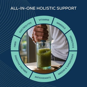 High Quality Private Label Organic Fiber & Hemp <b>Protein</b> & Inlulin Immunity & Gut Support Powder Vegan Dairy & Gluten Free - Product Image 3
