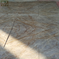 KINGS-WING Oniciatta Or Onyx Marbre Translucide Onyx Décoration Murale Perla Venata Bookmatch Exotique Pierre Dalle Comptoir Marbre