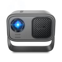 Mini projecteur intelligent K6 pour la maison, portable, 1080P HD, projecteur LCD de plafond avec lampe LED, prise US, pour le home cinéma et l'utilisation sur téléphone