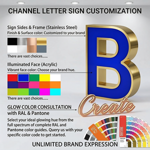 Insegna LED Personalizzata per Esterni, Lettere Luminose 3D per Vetrine, Insegne Luminose a LED per Negozi - Product Image 5