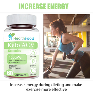 Gummies Keto ACV à base de glucides totalisés, directement de l'usine, pour améliorer les performances quotidiennes et l'efficacité de l'exercice - Product Image 6