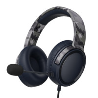 Casque de jeu avec micro pour consoles de jeu, ordinateurs portables, ordinateurs de bureau, écouteurs filaires