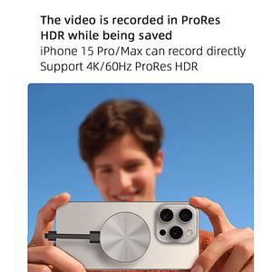 Портативный Магнитный USB-3,2 10 г M.2 SSD корпус с Type-c 100 Вт PD быстрой зарядки NVME PCIe Mini Mobile SSD чехол - Product Image 4