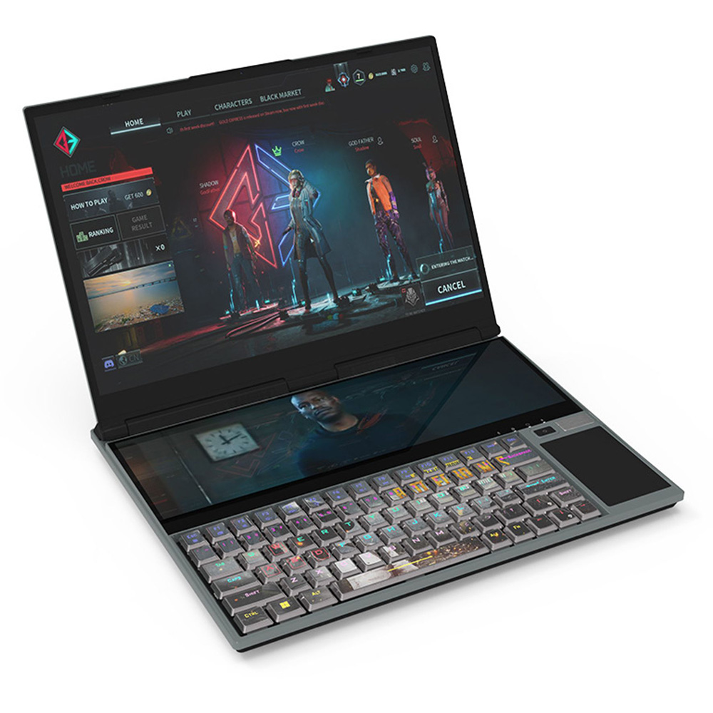 แล็ปท็อปขนาด 16"+14"