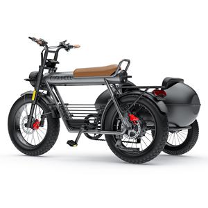 Bicicleta Eléctrica con <span class=keywords><strong>Sidecar</strong></span> Coswheel CT20, Bicicleta de Carga con <span class=keywords><strong>Sidecar</strong></span>, Bicicleta Eléctrica Familiar, Bicicleta de Carga Eléctrica de 3 Ruedas - Product Image 6