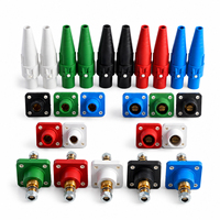 Connecteur Camlock unipolaire CHENF 400A mâle-femelle, prise de courant haute intensité pour générateur et distribution d'énergie sur scène