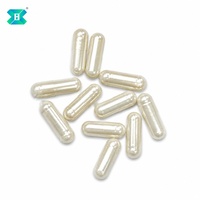 HPMC coquilles de capsules végétariennes hypromellose à base de plantes sans OGM faible teneur en eau stable pour les API