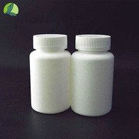 Yüksek kaliteli 225ml HDPE vidalı kapak katı ilaç hap ilaç kapsül plastik Tablet şişesi